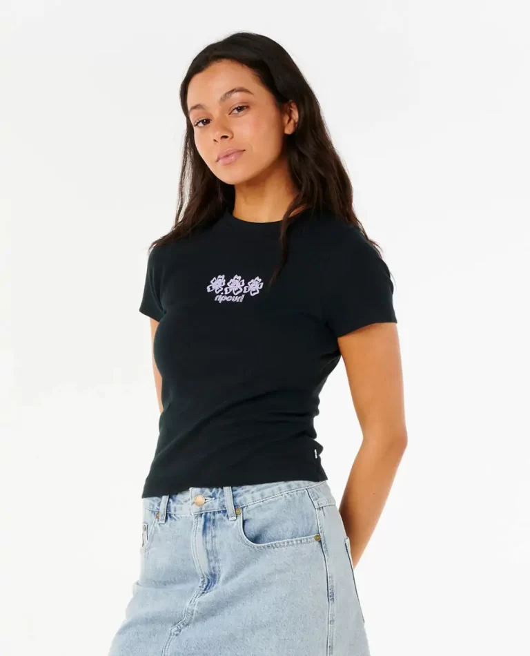 Women Neon Isles Fitted Tee Tees & Tanks Rip Curl - Image 3