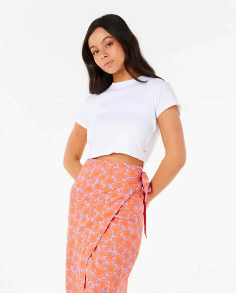 Women Neon Isles Wrap Midi Skirt Rip Curl Skirts - Image 2