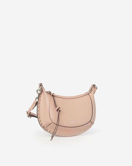 Women Oskan Moon Bag Nude Crossbody Bags Isabel Marant