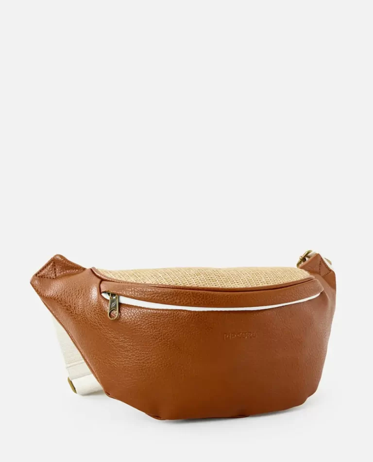 Women Premium Straw Crossbody Sling Luggage & Travel Rip Curl - Image 2