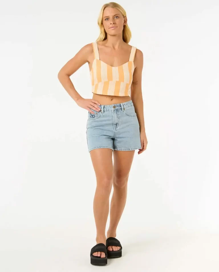 Women Premium Surf Stripe Crop Shirts & Tops Rip Curl - Image 4