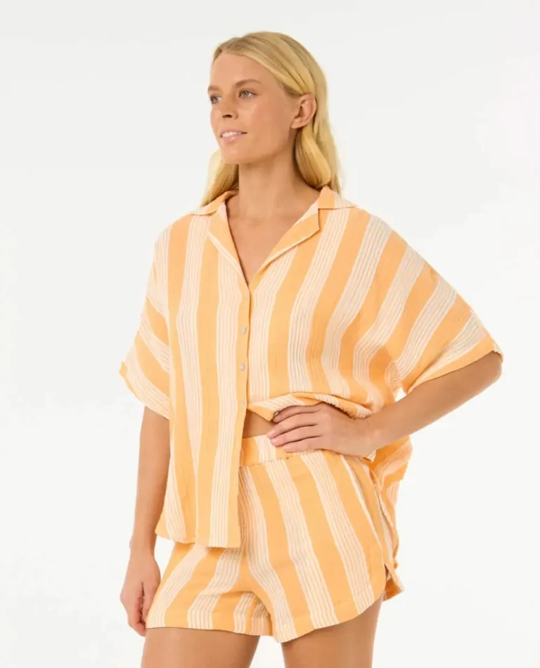 Women Premium Surf Stripe Short Sleeve Shirt Shirts & Tops Rip Curl - Image 2