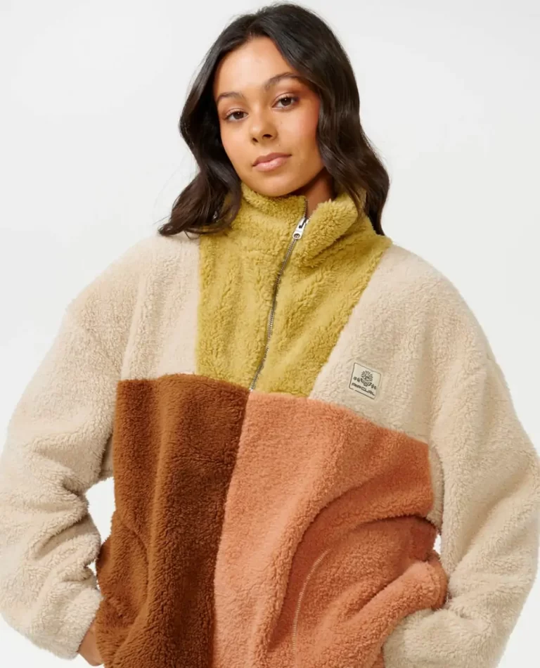Women Rip Curl Block Party Polar Fleece Hoodies & Fleece - Image 5