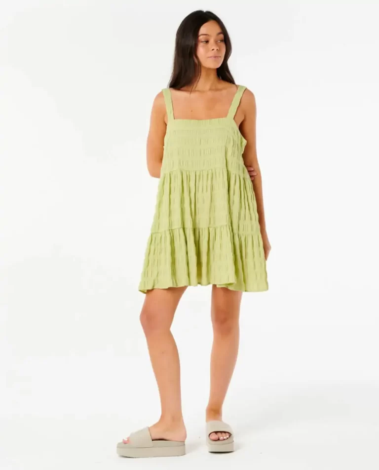 Women Rip Curl Cala Nights Seersucker Mini Dresses & Rompers - Image 4