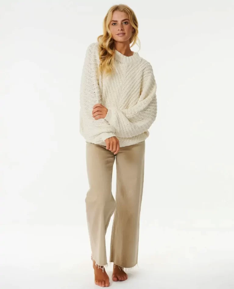 Women Rip Curl Classic Surf Knit Crew Sweaters - Image 4
