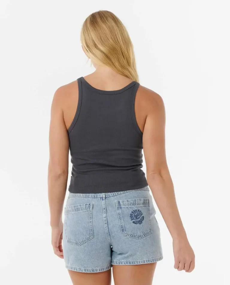 Women Rip Curl Eddie Would Go Rib Tank Tees & Tanks - Image 2