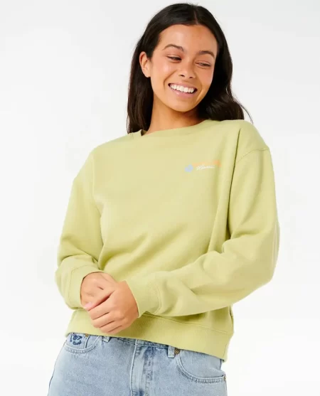 Women Rip Curl Hoodies & Fleece Dune Dancer Relaxed Crew