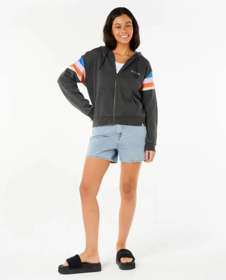Women Rip Curl Hoodies & Fleece Surf Revival Zip Through - Image 4