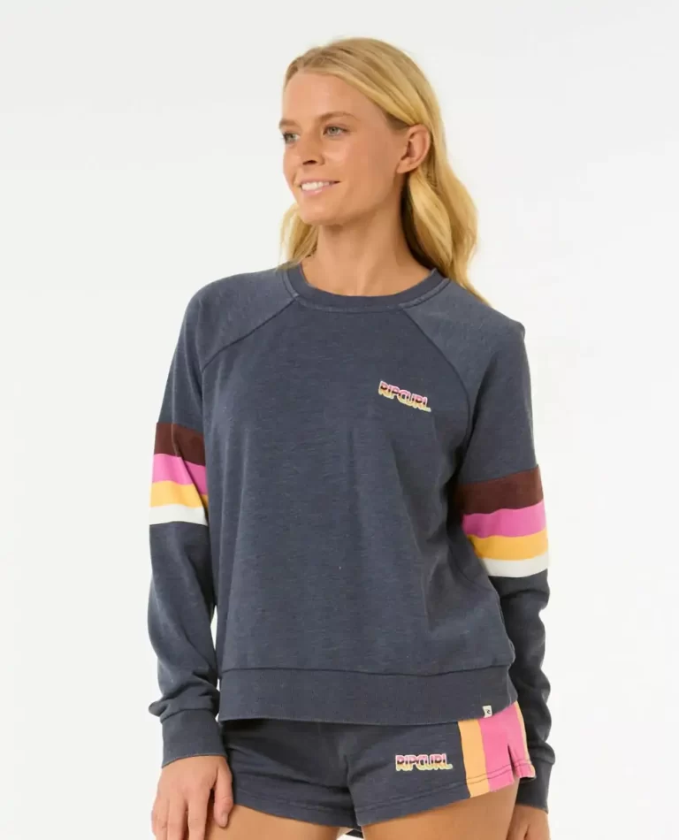 Women Rip Curl Las Dalias Raglan Crew Hoodies & Fleece - Image 2