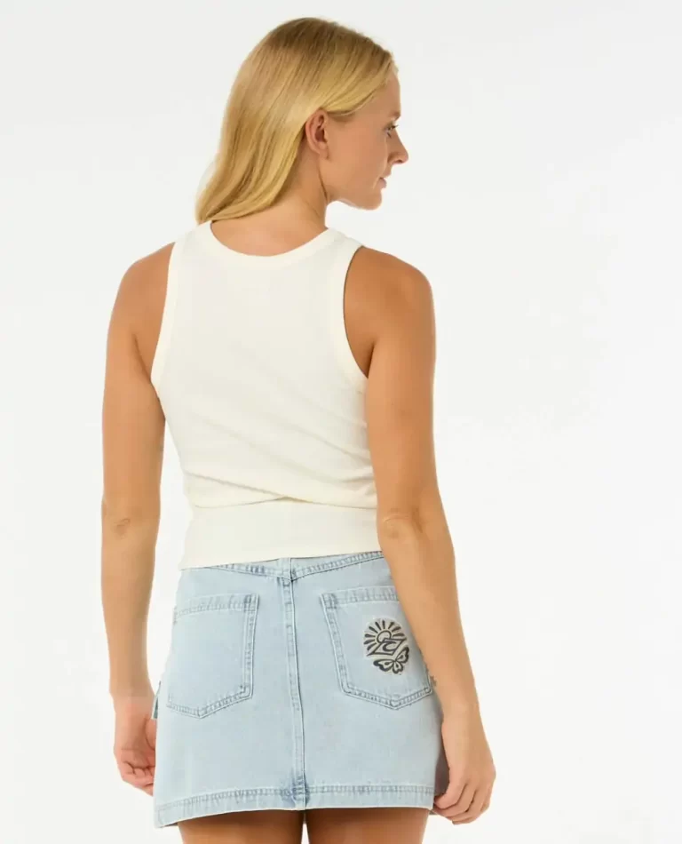 Women Rip Curl Luna Ribbed Tank Tees & Tanks - Image 3