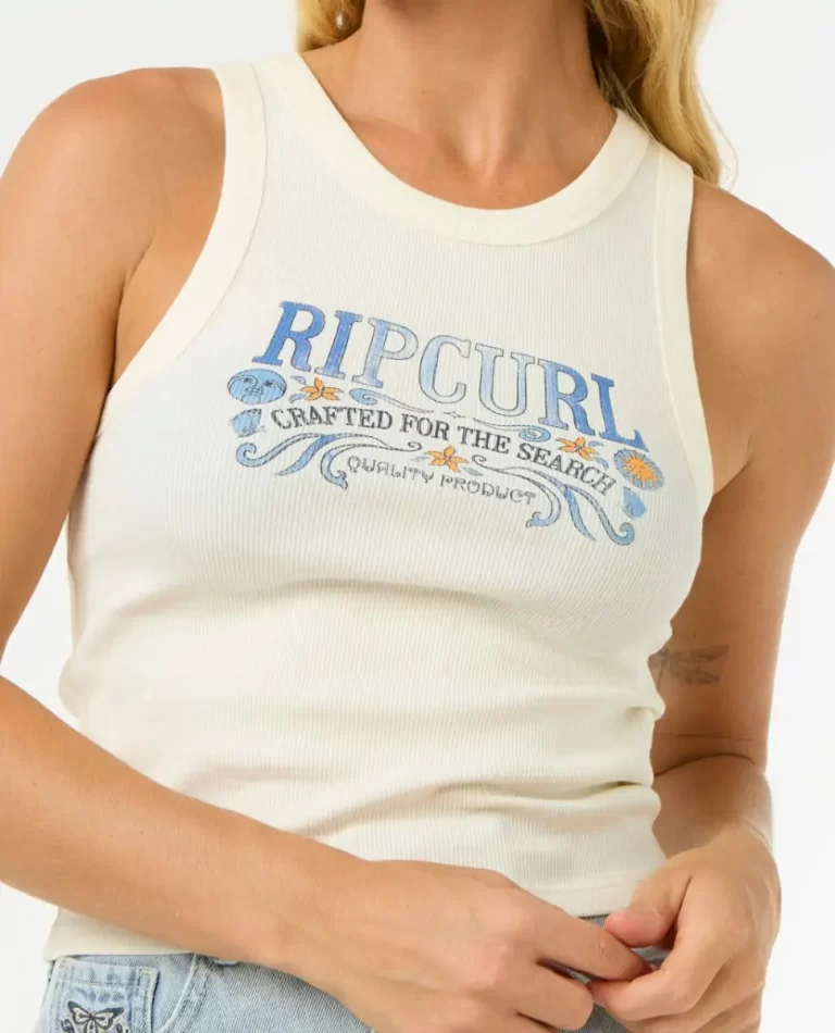 Women Rip Curl Luna Ribbed Tank Tees & Tanks - Image 5