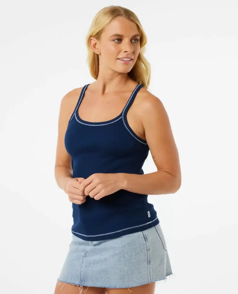 Women Rip Curl Rib Tank Tees & Tanks - Image 5