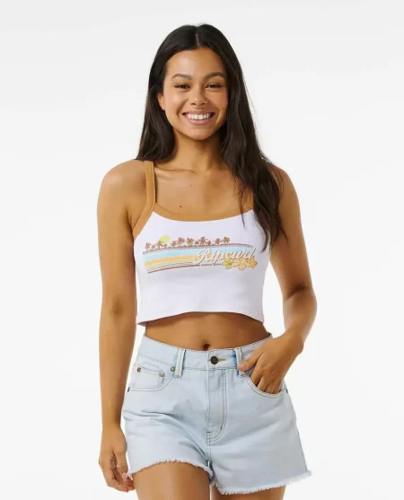 Women Rip Curl Sunset Baby Tank Top Tees & Tanks