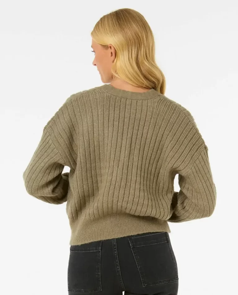 Women Rip Curl Sweaters Afterglow Cardi - Image 3