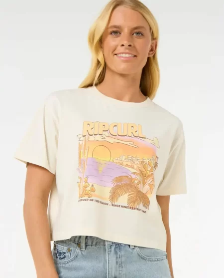 Women Rip Curl Tees & Tanks La Paloma Crop Tee