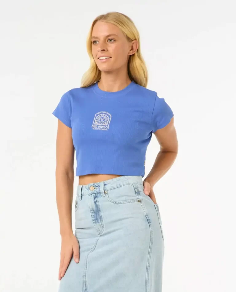 Women Rip Curl Tees & Tanks San Carlos Baby Tee - Image 2