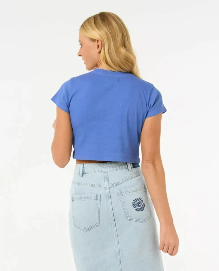 Women Rip Curl Tees & Tanks San Carlos Baby Tee - Image 3