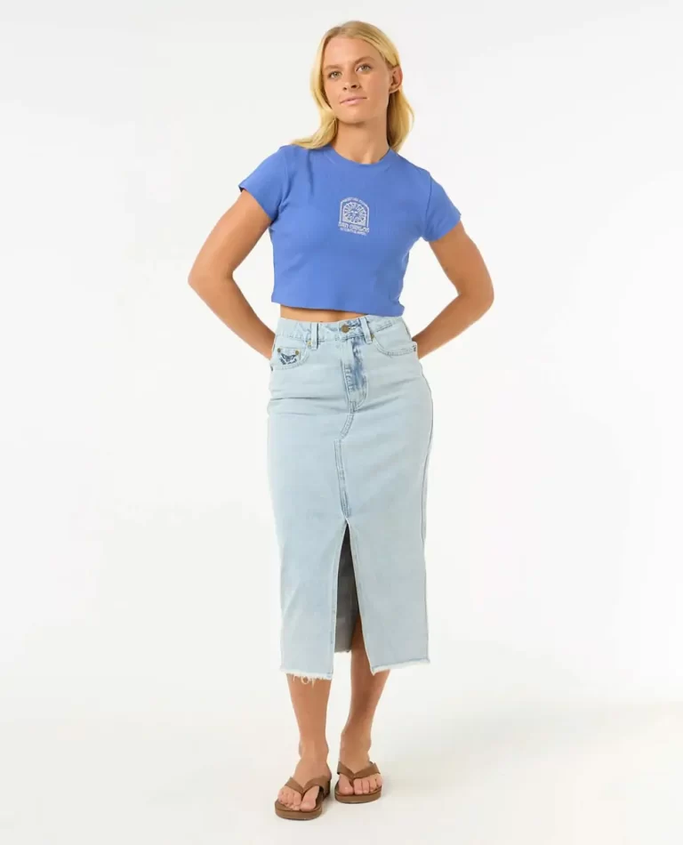 Women Rip Curl Tees & Tanks San Carlos Baby Tee - Image 4