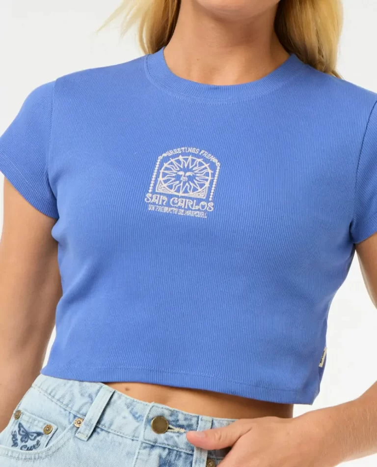 Women Rip Curl Tees & Tanks San Carlos Baby Tee - Image 5