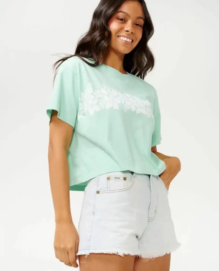 Women Rip Curl Tees & Tanks Waikiki Crop Tee