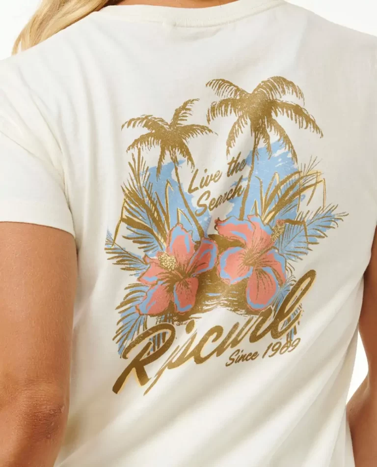 Women Rip Curl Wild Bloom Standard Tee Tees & Tanks - Image 5