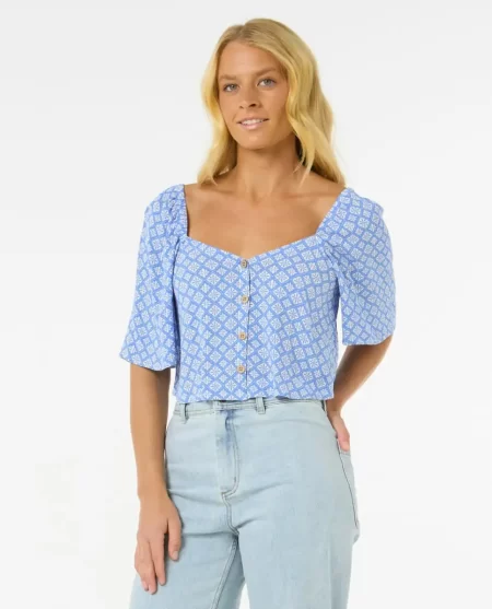 Women San Carlos Button Through Top Shirts & Tops Rip Curl