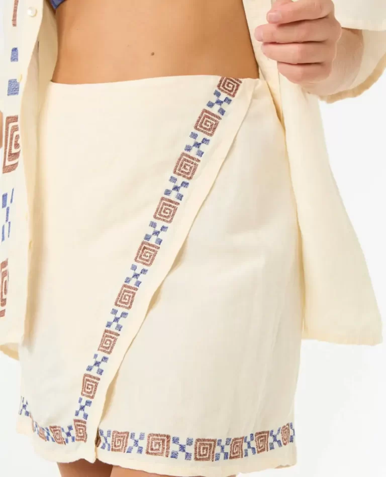 Women San Carlos Embroidered Mini Skirt Skirts Rip Curl - Image 5
