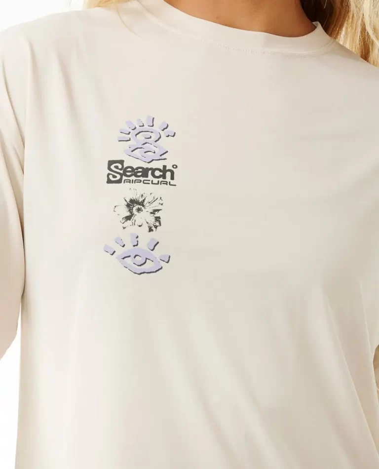 Women Search Surflite Long Sleeve Rash Vest Tee Rip Curl Rash Guards - Image 5