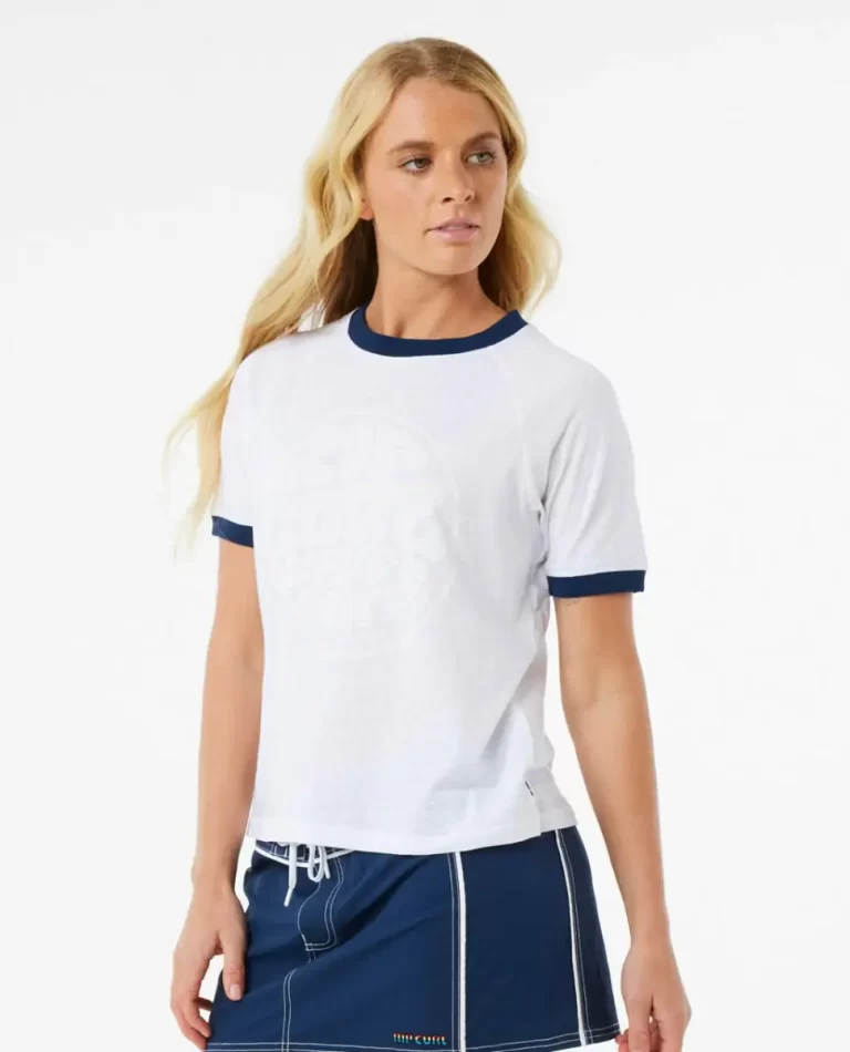 Women Sg Wettie Ringer Tee Rip Curl Tees & Tanks - Image 2