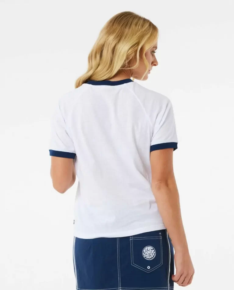 Women Sg Wettie Ringer Tee Rip Curl Tees & Tanks - Image 3