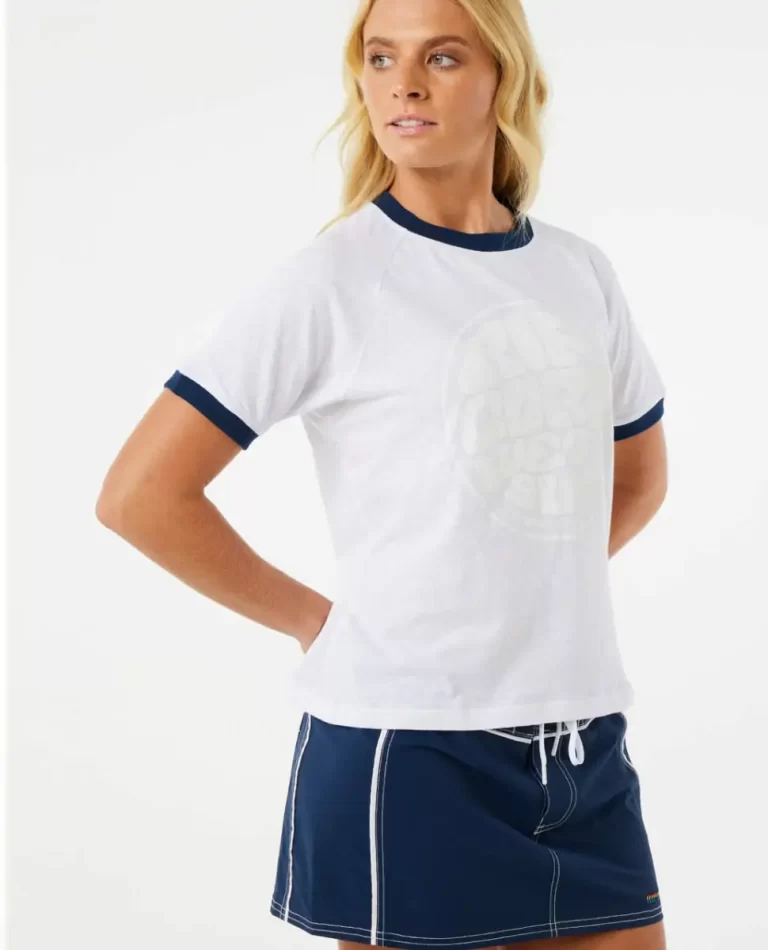 Women Sg Wettie Ringer Tee Rip Curl Tees & Tanks - Image 5