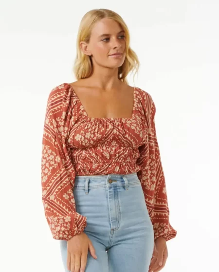 Women Shirts & Tops Rip Curl Soleil Long Sleeve Top