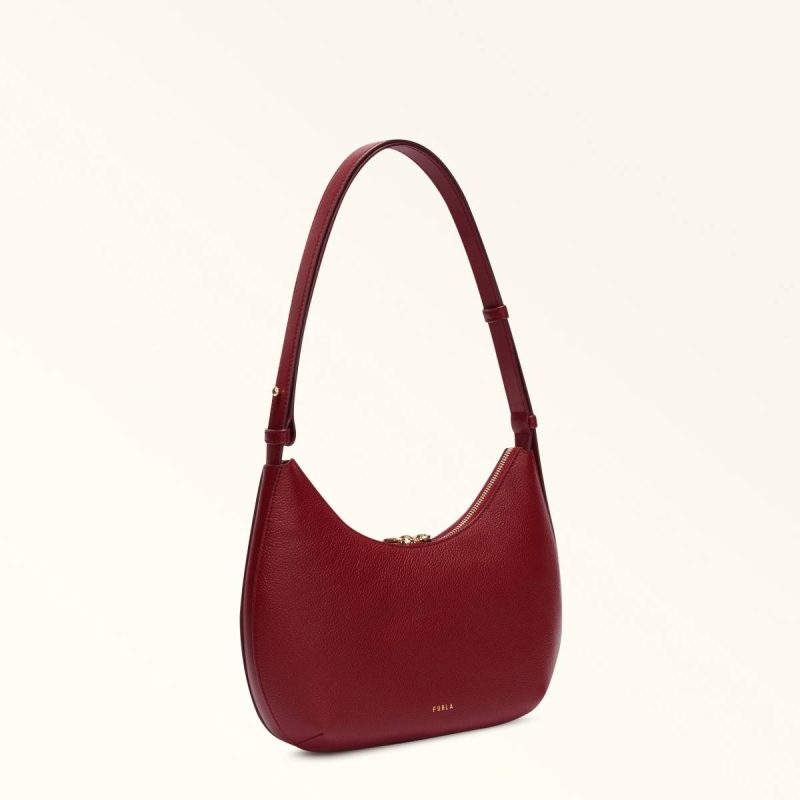 Women Shoulder Bags Furla Goccia Shoulder Bag S Ciliegia D - Image 3