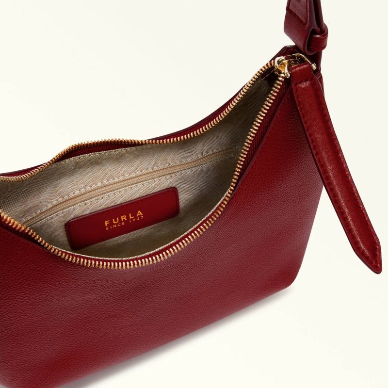 Women Shoulder Bags Furla Goccia Shoulder Bag S Ciliegia D - Image 4