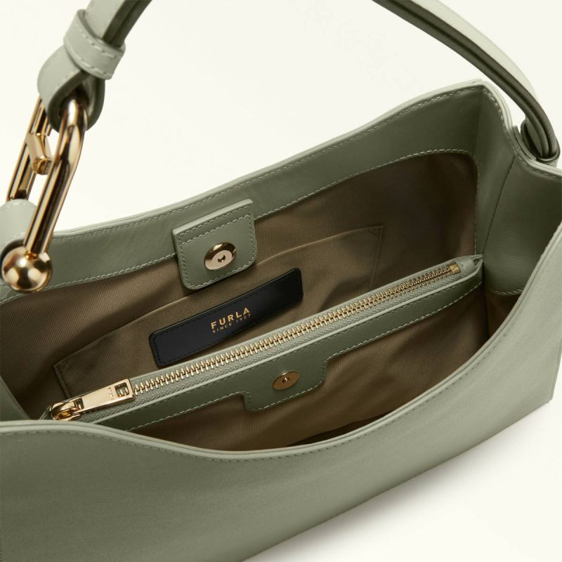 Women Shoulder Bags Furla Nuvola Shoulder Bag L Agave B - Image 4