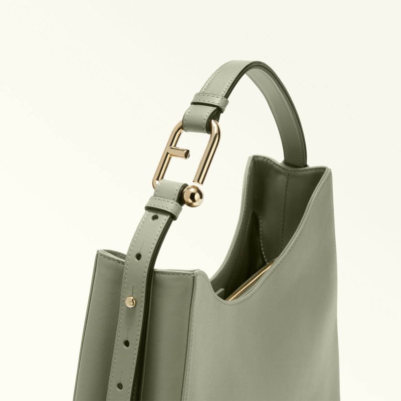 Women Shoulder Bags Furla Nuvola Shoulder Bag L Agave B - Image 5