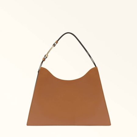 Women Shoulder Bags Furla Nuvola Shoulder Bag L Brandy