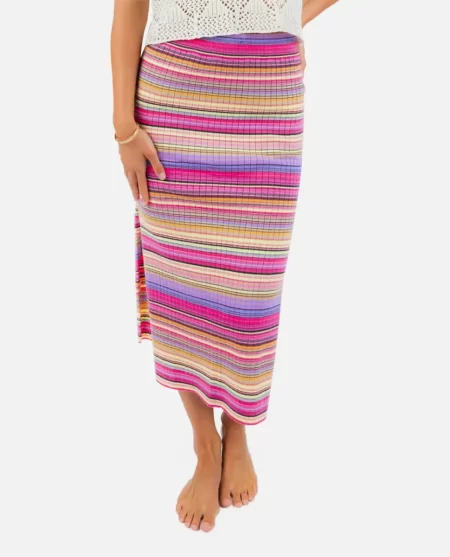 Women Skirts Palapa Knit Midi Skirt Rip Curl