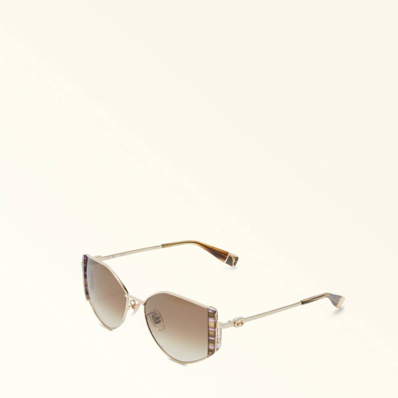 Women Sunglasses Havana Furla Sunglasses - Image 2