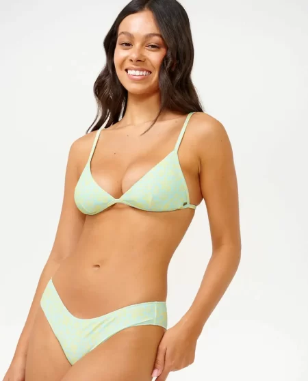 Women Sunrise Beach Cheeky Coverage Hipster Bikini Bottoms Rip Curl