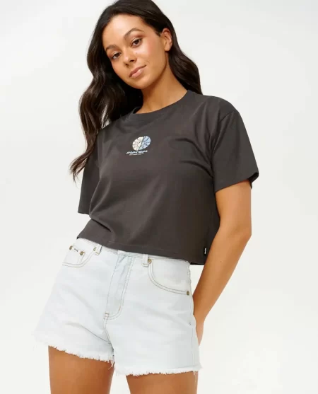 Women Tees & Tanks Calypso Crop Tee Rip Curl