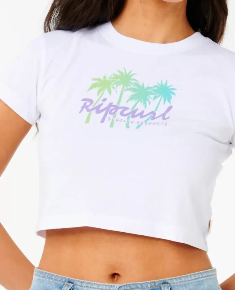 Women Tees & Tanks Rip Curl Es Vedra Baby Tee - Image 5