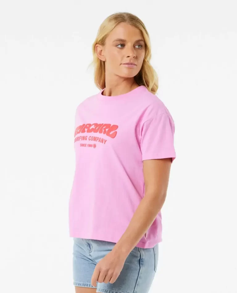 Women Tees & Tanks Rip Curl Surf Puff Relaxed Tee - Image 2