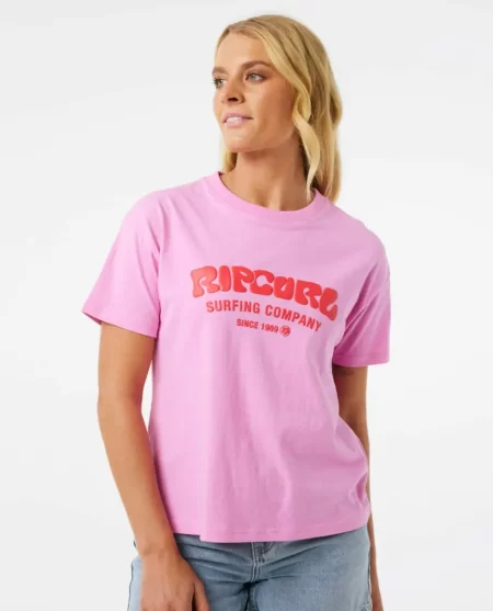 Women Tees & Tanks Rip Curl Surf Puff Relaxed Tee