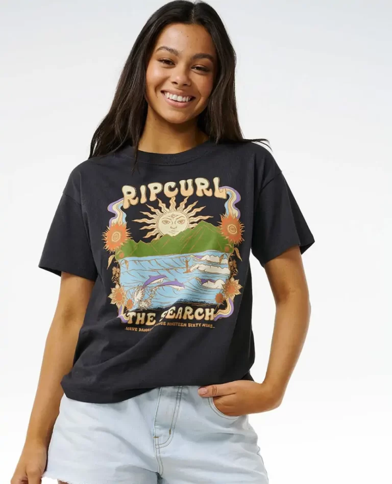 Women Tees & Tanks Rip Curl Wave Dancer Relaxed Tee