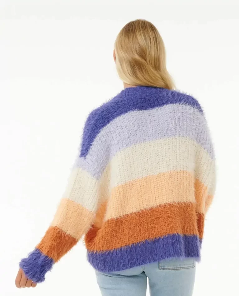 Women The Search Stripe Cardigan Rip Curl Sweaters - Image 3