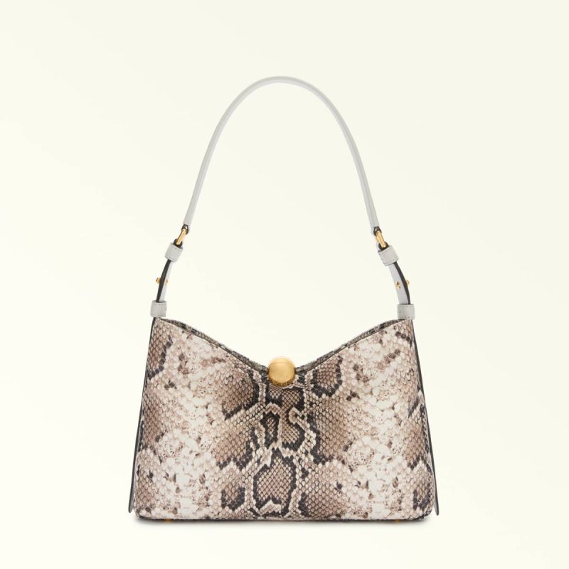 Women Toni Roccia Furla Sfera Soft Shoulder Bag M Crossbodies