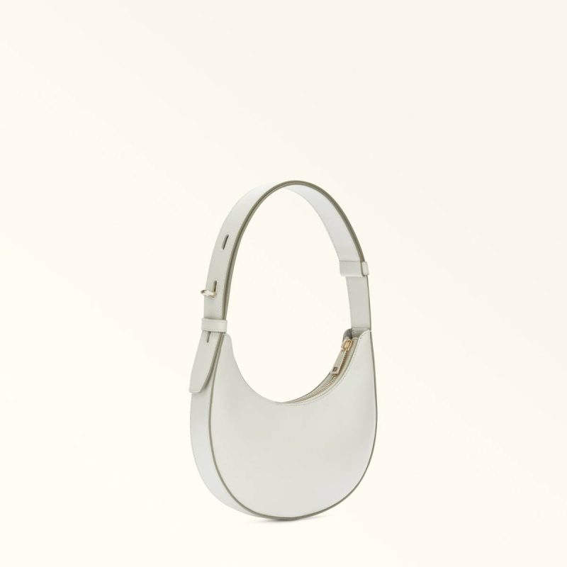 Women Top Handles Furla Delizia Mini Bag Marshmallow - Image 3
