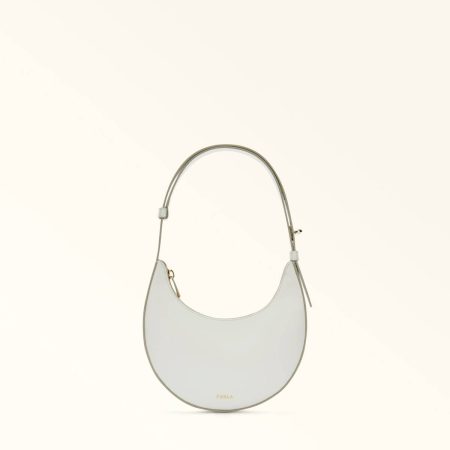Women Top Handles Furla Delizia Mini Bag Marshmallow