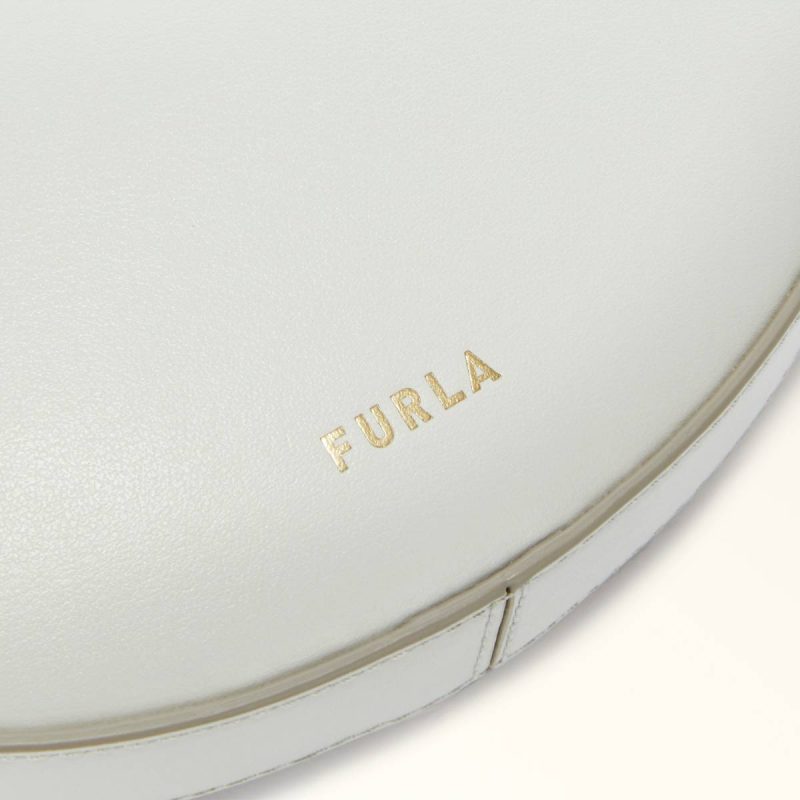 Women Top Handles Furla Delizia Mini Bag Marshmallow - Image 5